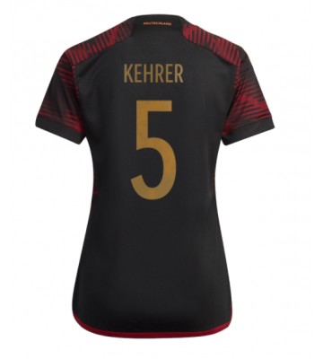 Tyskland Thilo Kehrer #5 Replika Udebanetrøje Dame VM 2022 Kortærmet